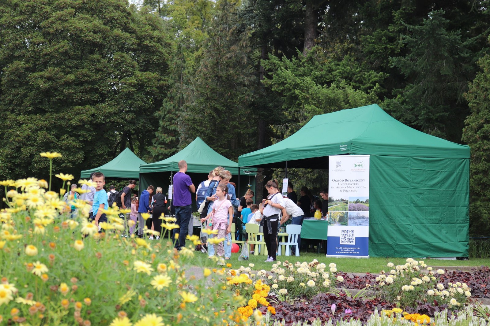 Impreza plenerowa dla mieszkańców Poznania z okazji 100-lecia Ogrodu